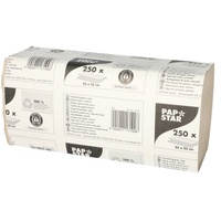 Papstar 250 Blatt Handtuchpapier V-Falz 23 cm x 25