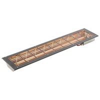 InfraWorld Infrarotstrahler VITALlight-IPX4 anthrazit gerader Einbau - 500 W