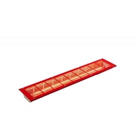 InfraWorld Infrarotstrahler VITALlight-IPX4 rot Eckeinbau - 500 W