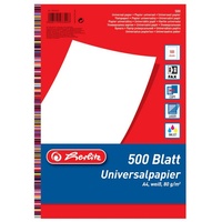 Herlitz 5033402, Universal, A4 (210x297 mm), 500 Blätter Weiß