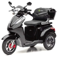 ECONELO S1000L Elektro-Dreirad, mit Lithium schwarz