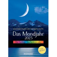 Mosaik Das Mondjahr 2025 - Der farbige Taschenkalender