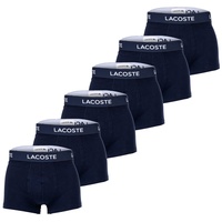 Lacoste Herren Boxershorts, 6er Pack - Trunks, Casual, Cotton