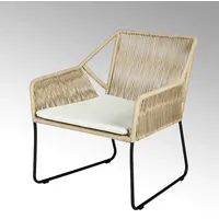 Lambert Gartenstuhl Amaya Outdoor Lounger "Fish Net Rope" geflochte