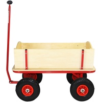 Beachtrekker Style Holzbollerwagen, Handwagen, Natur