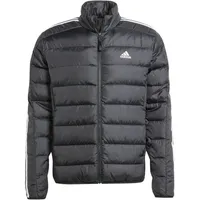 Adidas Essentials 3 Stripes Lite Jacke - Black XS