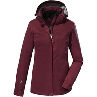 KILLTEC Damen Funktionsjacke/Outdoorjacke mit abzippbarer Kapuze - Kurzgröße KOS