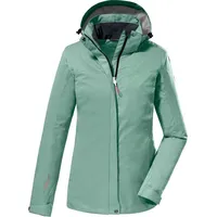 KILLTEC Damen Funktionsjacke/Outdoorjacke mit abzippbarer Kapuze - Kurzgröße KOS