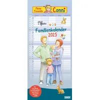 Dumont Kalenderverlag Conni Familienkalender 2025 - Familienplaner mit 5