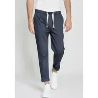 Gang Chinohose 94SANTO JOGGER Jogger Style mit Gummizug und