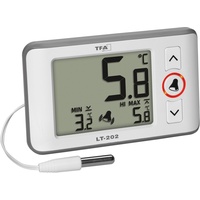 TFA Dostmann Digitales Profi-Thermometer mit Kabelfühler LT 202 Thermometer