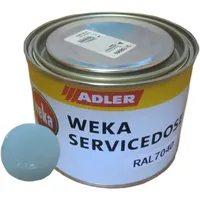 Weka Farbdose 375 ml grau (RAL 7040) für Ausbesserungsarbeiten