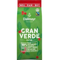 Mega-Paradies Dallmayr Bio Organic Arabica Fairtrade Gran Verde gemahlen