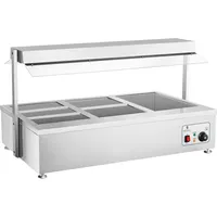 Royal Catering Bain Marie - 6 GN - mit