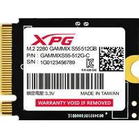 A-Data XPG GAMMIX S55 512 GB, M.2 2230),