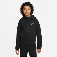 Nike Sportswear Tech Fleece Kapuzenjacke Jungen 010 black/black/black S