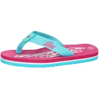 LICO Flamenco Flipflops, türkis/pink/weiß, 37 EU