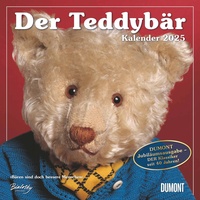 Dumont Kalenderverlag Der Teddybär 2025 - Broschürenkalender - Wandkalender