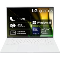 LG gram 16" Core Ultra 7 155H 16GB/1TB SSD,