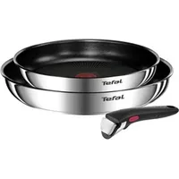 Tefal Ingenio Emotion 2er-Set Bratpfannen mit abnehmbarem Griff L897S374