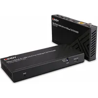 LINDY 150m Cat.6 HDBaseT KVM Extender, HDMI 4K60, USB