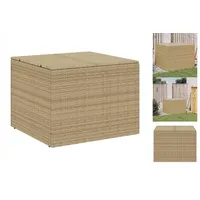 VidaXL Gartentruhe Beige 291L Poly Rattan