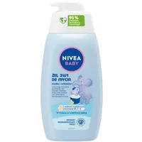 NIVEA BABY Körper- und Haarwaschgel 2in1, 500 ml mit