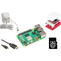 Raspberry Pi 5 Starter-Set, 4 GB, weiß