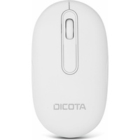 Dicota DESKTOP Wireless Mouse weiß, USB/Bluetooth (D32045)