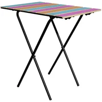 [en.casa] Klapptisch Cavallino 60x40x57 cm Mehrfarbig