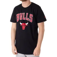 New Era Nba Chicago Bulls 60416749 Kurzarm-t-shirt - Black