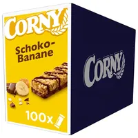 CORNY Schoko-Banane Müsliriegel 100 Riegel