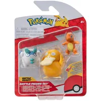 Pokémon PKW3598 - Battle Figure Set - Glumanda, Galar-Flampion,