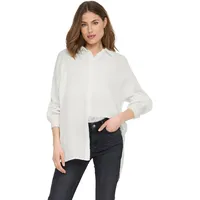 Only Damen Hemd ONLTHYRA OVERSIZED Weiß | Gr.: XS