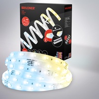 Briloner LED-Stripe Starter Set Smart, – B/T ca. ,80x200,00