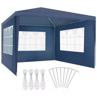 Tectake tectake® Pavillon 3 x 3 m, mit UV-Schutz,