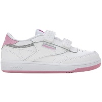 Reebok Unisex Baby Club C 2V 2.0 Sneaker, FTWWHT/JASPNK/PUGRY2,