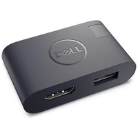 Dell DA20 + USB Schwarz