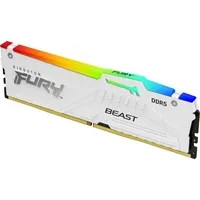 Kingston FURY Beast RGB weiß DIMM Kit 32GB, DDR5-6000,