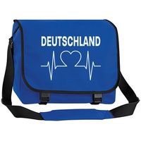 Multifanshop multifanshop® Messenger Tasche - Deutschland - Herzschlag -