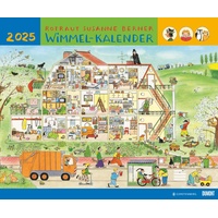 Dumont Kalenderverlag DUMONT - Wimmel-Kalender 2025 Wandkalender, 60x50cm, Kinderkalender