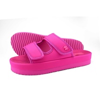 FLIP*FLOP Flip Flop Hausschuh velcro*flower Slides pink orchideenpink 40