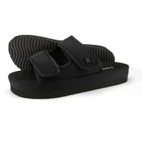 FLIP*FLOP Flip Flop Hausschuh velcro*flower schwarz 42