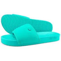 FLIP*FLOP Pool neo flower Pantolette blau