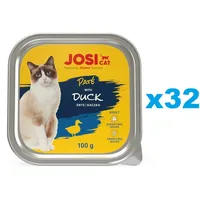 Josera JosiCat Entenpastete für Katzen 32 x 100g