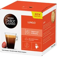 Nescafé LUNGO Kaffeekapseln, Arabicabohnen 16 Portionen