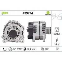 Valeo Generator VW,PORSCHE 439774 59903023NX,059903023LX,059903023L Lichtmaschine,Dynamo,Lima,Altenartor 59903023L,59903023N,059903025C,059903025CX