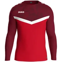 Jako Iconic Sweatshirt Kinder 103 rot/weinrot 164