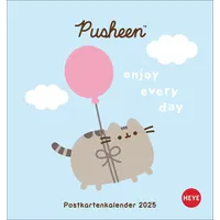 Heye Kalender Pusheen Postkartenkalender 2025