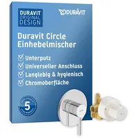 Duravit Circle Einhebelmischer Unterputz, Set,